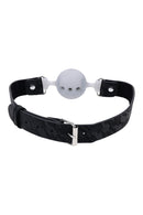 LACE BREATHABLE BALL GAG SILICONE-1