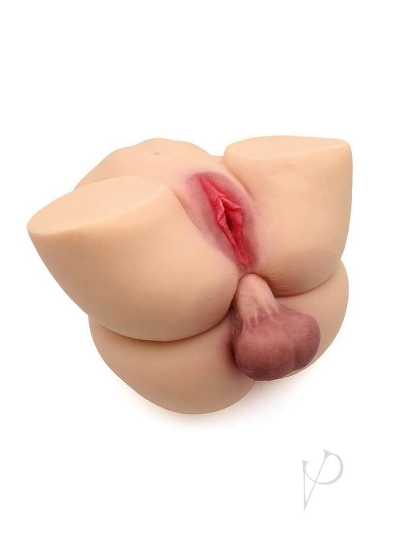 Kiotos Masturbator Penis in Ass and Pussy Vanilla designed for lifelike pleasure and realism.