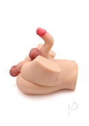 Kiotos Masturbator Penis in Ass and Dildo Vanilla showcasing dual-stimulation design for lifelike pleasure.