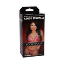 Signature Strokers Cindy Starfall Ultraskyn Pocket Pussy product packaging with Cindy Starfall.