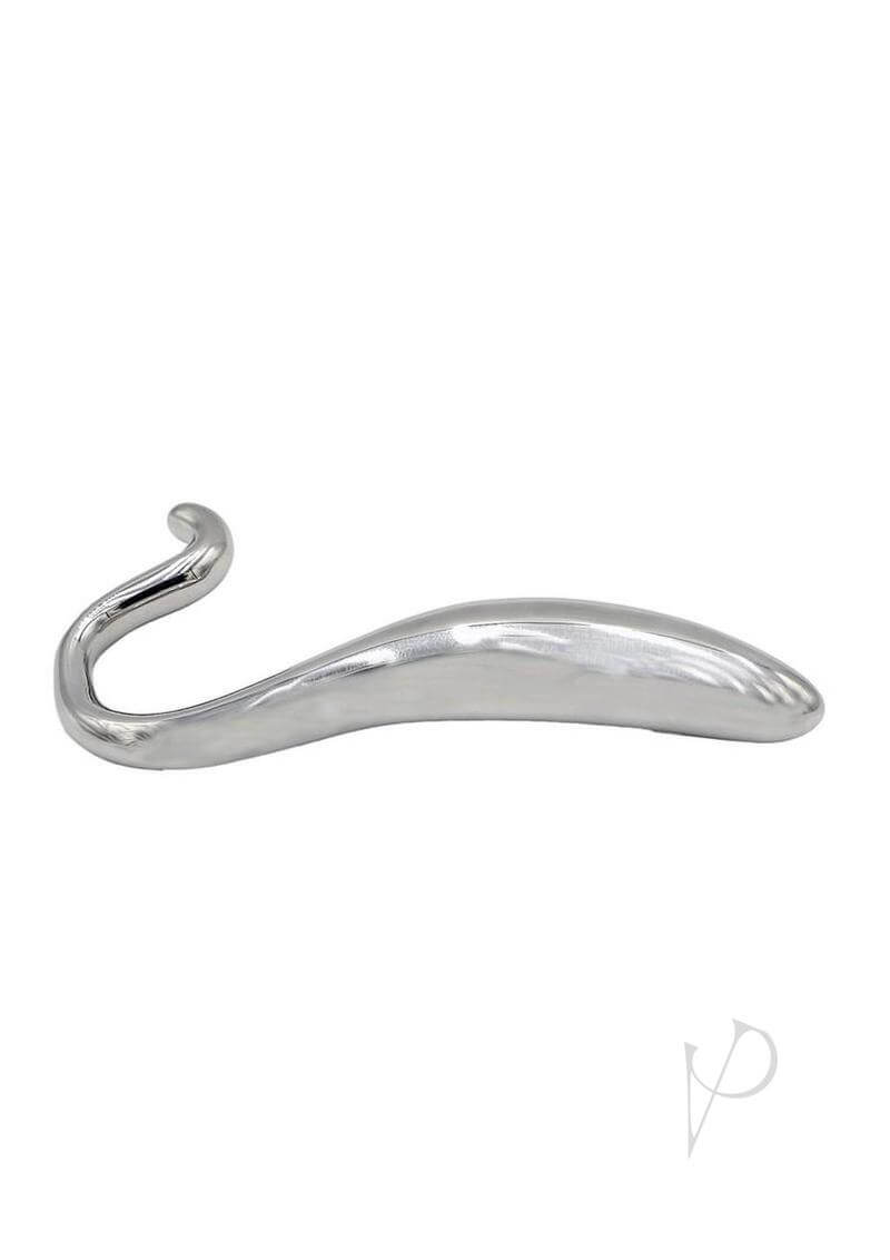 Stainless Steel Hollow Curved Wand for deep stimulation and pleasure, crafted from premium surgical-grade stainless steel.
