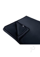 WhipSmart Waterproof Love Throw Black, soft microvelvet throw for comfort and protection against spills.