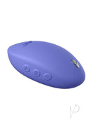 We Vibe Temp Heating and Cooling Vibrator Lavender Blue in elegant purple design with temperature control buttons.