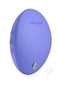 We Vibe Temp Heating and Cooling Vibrator Lavender Blue side view with buttons and sleek design.