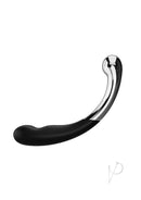 Fifty Shades of Grey Sweet Pressure Silicone and Metal Dildo, featuring a sleek design with silicone and metal elements.