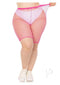 Plus Industrial Net Biker Short 1x2x Pnk-3