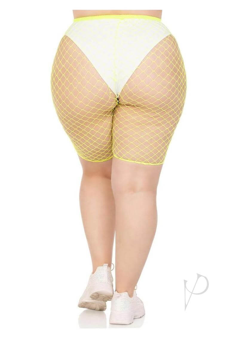 Plus Industrial Net Biker Short 1x2x Ylw-1