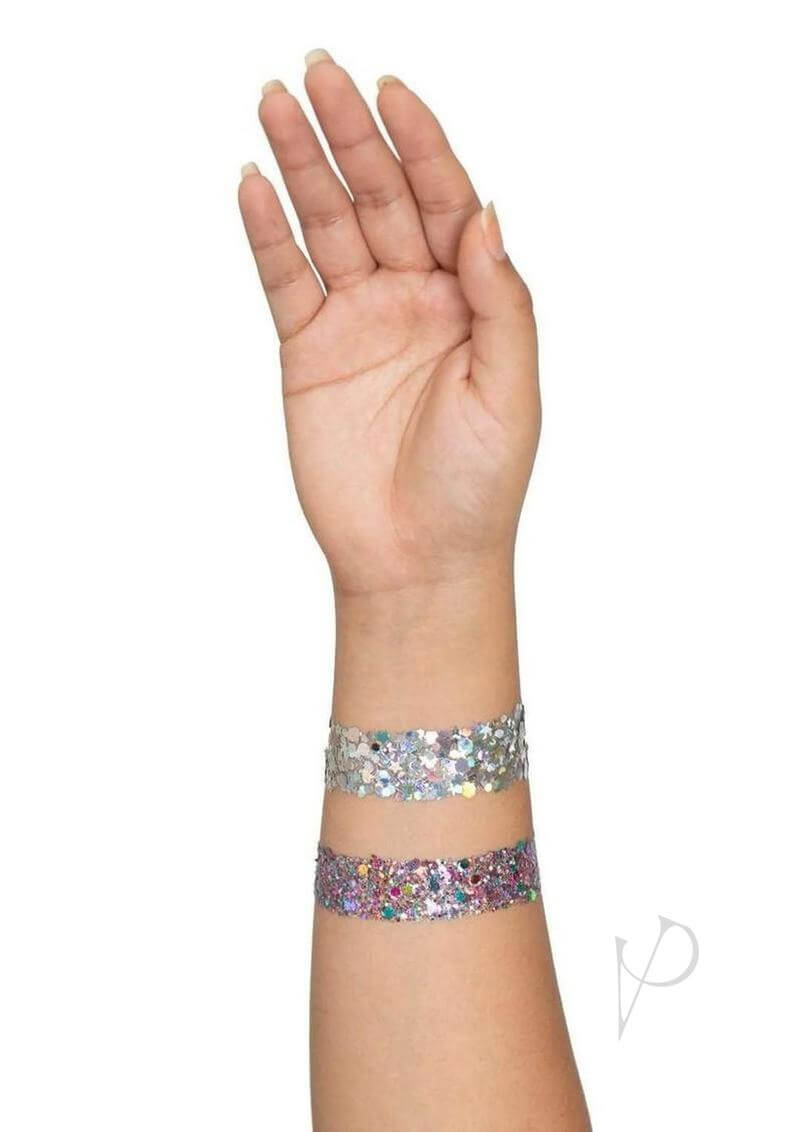 Vibe Neon Face Jewel Sticker Glitter 2pk-2