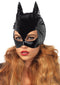 Vinyl Cat Woman Mask Black-0
