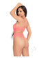 Crochet Halter Strap Thong 2pc Sm/md Orn-2