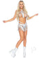 Fringe Halter And Bikini Md/lg Slv 2pc-2