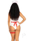 Nurse Costume 5pc Wht/red-1