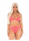 Opaque Cage Bra Brazil Brief Os Orn 2pc-0