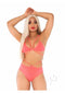 Opaque Cage Bra Brazil Brief Os Orn 2pc-2