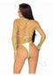 Fence Net Snap Crotch Sleeve Suit Os Grn-1