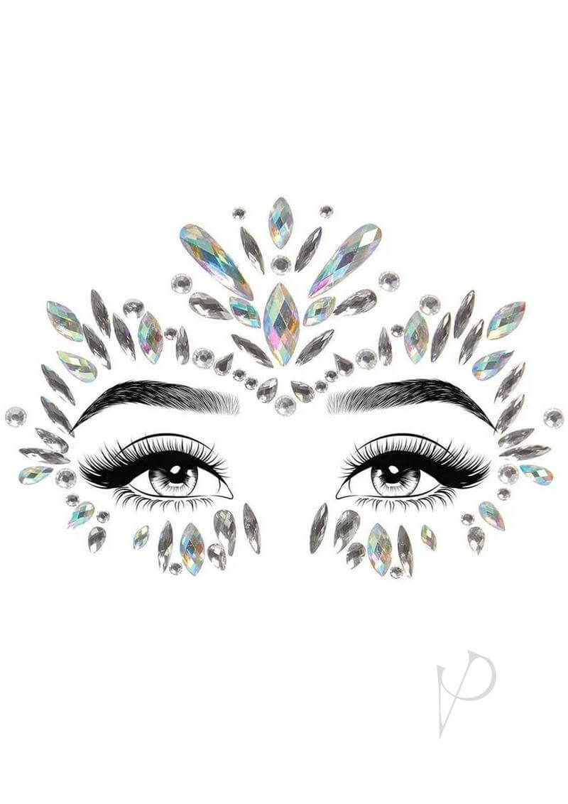 Iris Face Jewels Sticker Clr-0