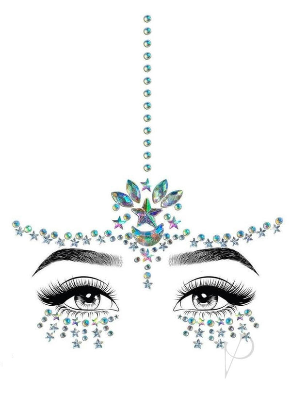 Karma Face Jewels Sticker Clr-0