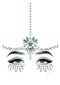 Karma Face Jewels Sticker Clr-0