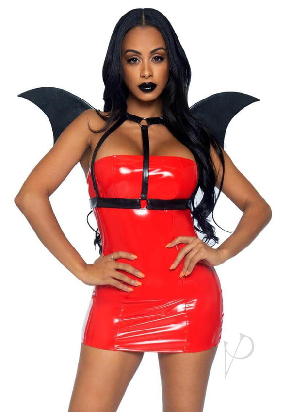 Bat Wing Body Harness Os Blk-0
