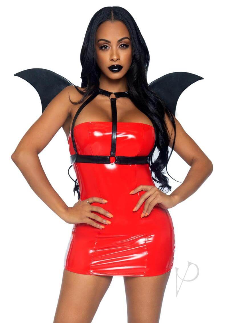 Bat Wing Body Harness Os Blk-0