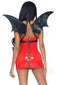 Bat Wing Body Harness Os Blk-1