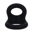 Tantus Uplift C-ring Cock And Ball Sling Onyx silicone accessory for enhanced support and comfort.