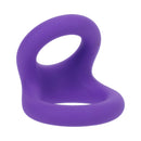 Tantus Uplift C-ring Cock And Ball Sling Lilac, a two-in-one silicone cock ring and ball ring for maximum support.
