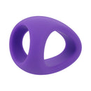 Tantus Stirrup C-ring Cock And Ball Sling Lilac made of soft silicone for enhanced performance and comfort.