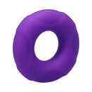 Tantus Buoy Small Silicone Cock Ring Lilac - soft, stretchy silicone ring for enhanced firmness and comfort.