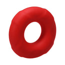 Tantus Buoy C-Ring Small Crimson, soft silicone ring designed for prolonged performance and enhanced pleasure.