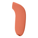 Dame Aer Suction Toy Papaya, a sleek orange clitoral stimulation device designed for innovative pleasure.