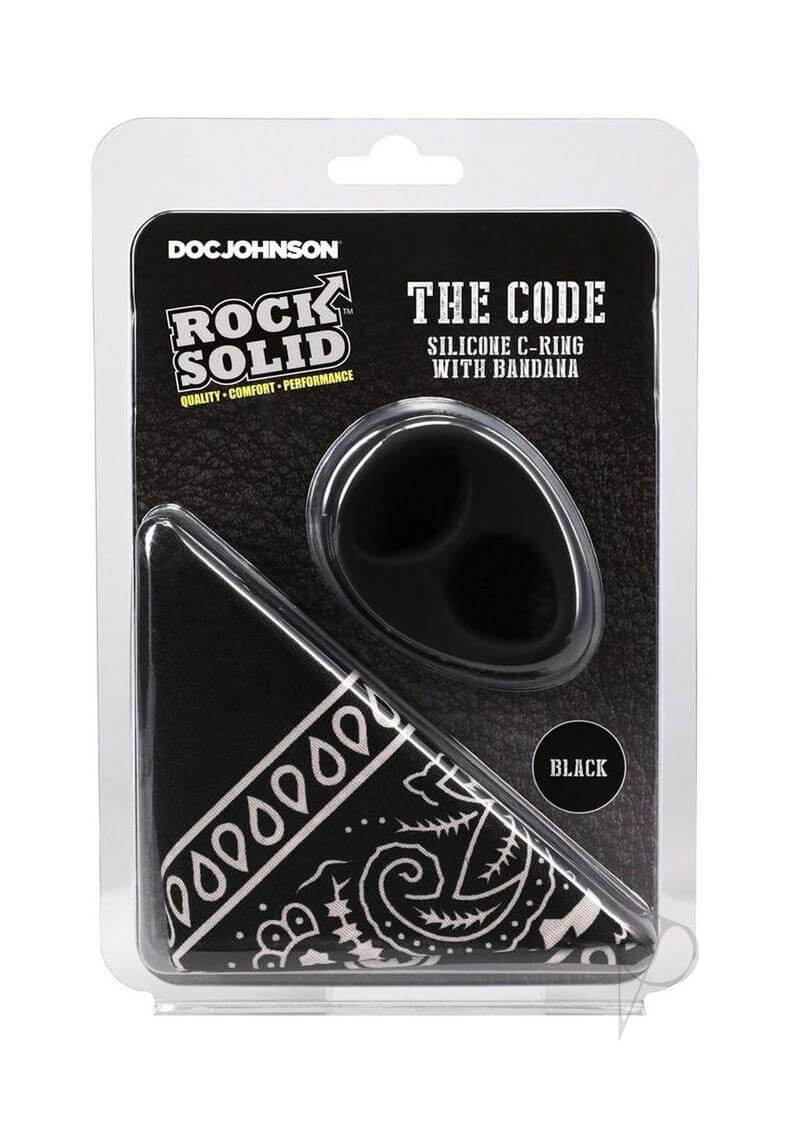 Rock Solid The Code Cring Bandana Blk-0