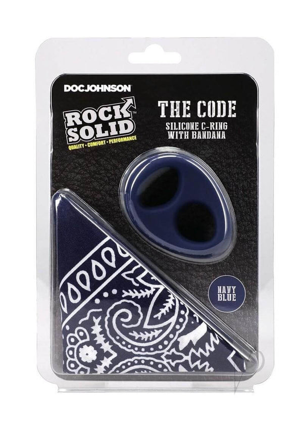 Rock Solid The Code Cring Bandana Nvy-0