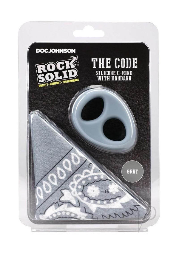 Rock Solid The Code Cring Bandana Gry-0