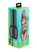 Kiiroo Feel Stars Collection Agatha Vega Stroker Pussy packaging featuring Agatha Vega's likeness.