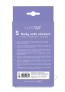 Kiiroo Luxus Adhesive Stickers pack of 5, body-safe, invisible, washable, reusable for secure attachment.