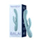 FemmeFunn Balai Swaying Motion Dual Stimulation Vibrator Blue packaging and product image