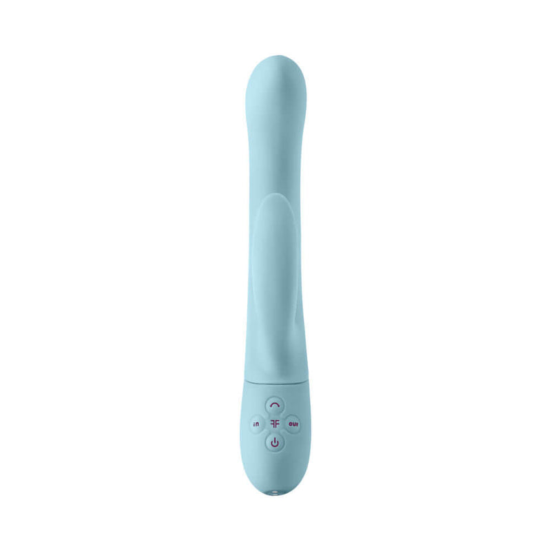 FemmeFunn Balai Swaying Motion Dual Stimulation Vibrator Blue, designed for ultimate pleasure and satisfaction.