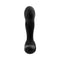 Forto Thumper Remote Controlled Thumping Anal Vibrator Black - a black silicone anal toy with unique thumping and vibration features.