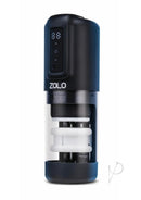 Zolo Hawk Tuah Ultimate BJ Thrusting Masturbator Black/Clear showcasing its sleek design and features.