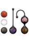 Adrien Lastic Harmony Stones Kegel Exerciser Balls set featuring natural stones for chakra alignment and pelvic wellness.