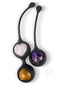 Adrien Lastic Harmony Stones Kegel Exerciser Balls featuring heart-shaped natural stones for pelvic wellness and chakra alignment.