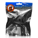 Oxballs Ballbender Ball Stretcher Black packaged for sale, showcasing sleek design and premium quality materials.
