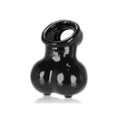 Oxballs Sacksling 2 Ball Bag Black, a sleek scrotum sling designed for enhanced comfort and bulge during play.