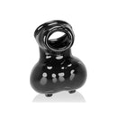 Oxballs Sacksling 2 Ball Bag Black, a scrotum sling designed for comfort and support during play.