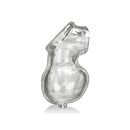 Oxballs Sacksling 2 Ball Bag Clear, a clear silicone device designed for comfort and support.