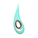 LELO DOT Elliptical Clitoral Stimulator Aqua in aqua color with a unique design for intimate pleasure.