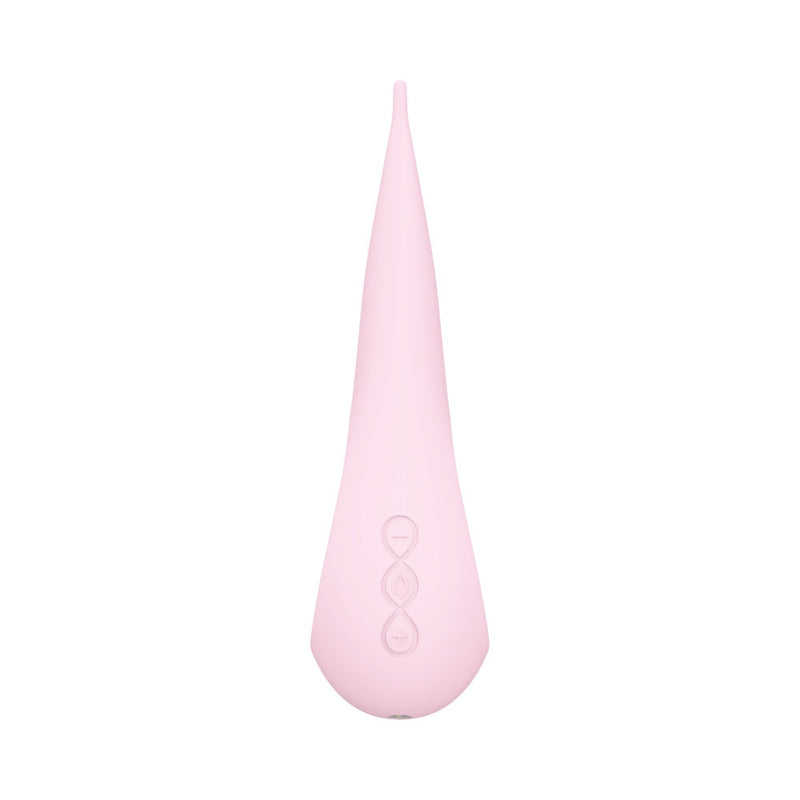 LELO DOT Elliptical Clitoral Stimulator Pink designed for precise and rhythmic clitoral stimulation.