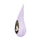 LELO DOT Elliptical Clitoral Stimulator Lilac in a sleek design showcasing its precision and innovative technology.