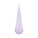 LELO DOT Elliptical Clitoral Stimulator Lilac featuring ergonomic design and unique button interface.